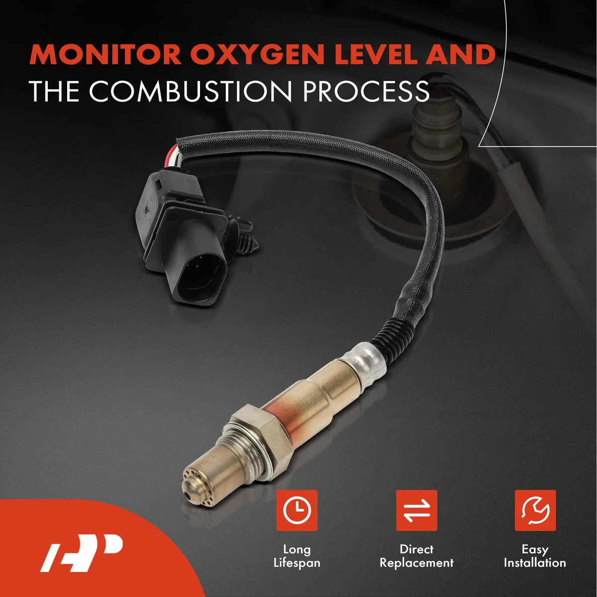 O2 Oxygen Sensor Set of 2 for Hyundai Elantra Sonata (2020) 0281004060, 393502A410