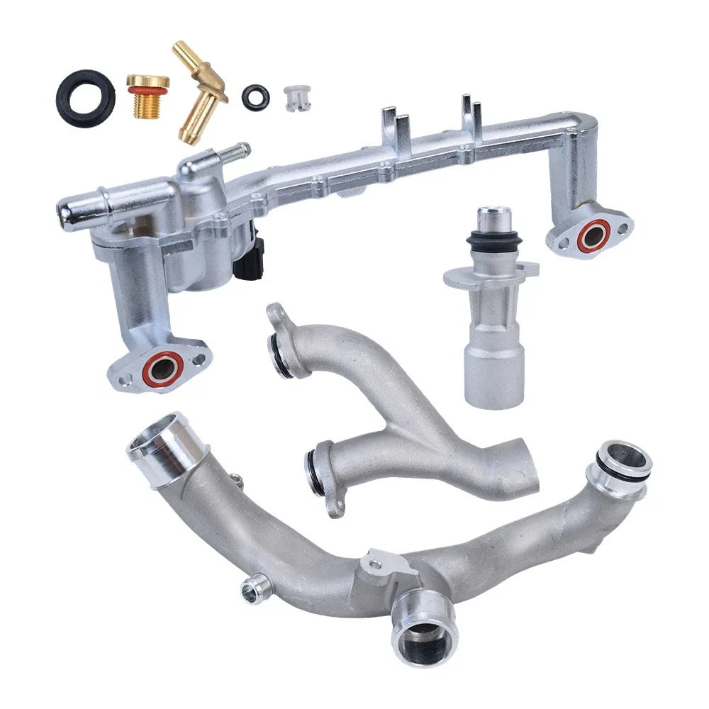 Upgraded Metal Coolant Water Pipe System Kit for Land Rover Jaguar 5.0L (2010–2015)