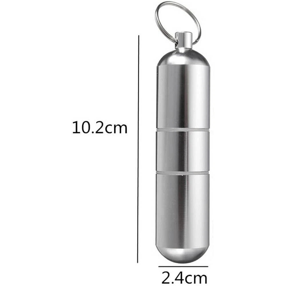2X Aluminum Cigarette Case Box Holder for Universal Use
