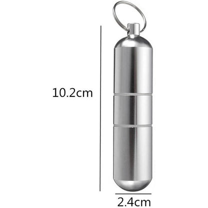 2X Aluminum Cigarette Case Box Holder for Universal Use