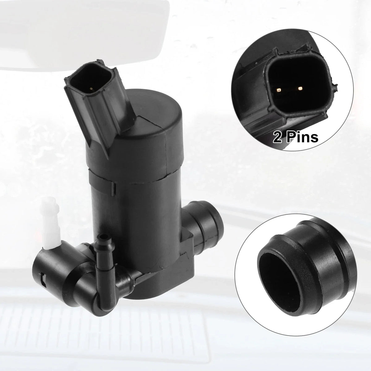 Windshield Washer Pump for Ford Focus C-Max (2003–2007) PKW 1 355 124 1S7117K624FE