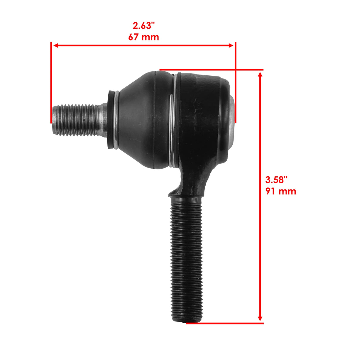 Tie Rod End for John Deere Gator XUV 620i 625i (ET3066TE128BL)