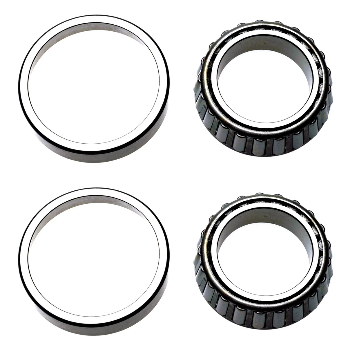 Set of 2 Rear Outer Wheel Bearings for Chevy P30 GMC Sierra 3500 HD