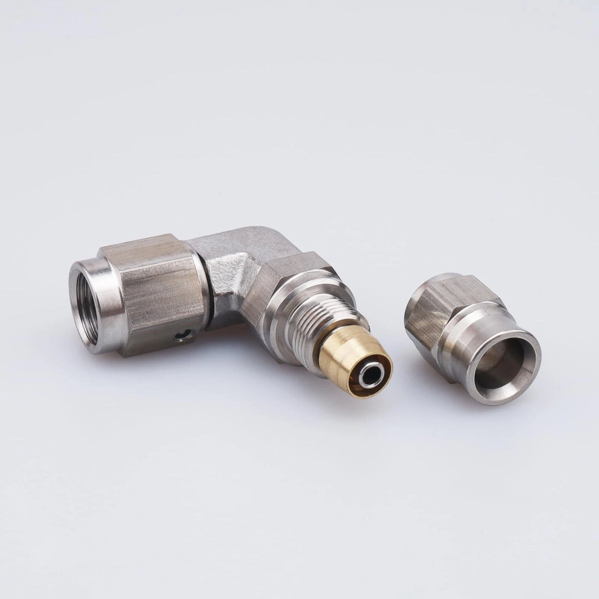3AN PTFE Brake Hose End Fitting 90 Degree for AC Performance