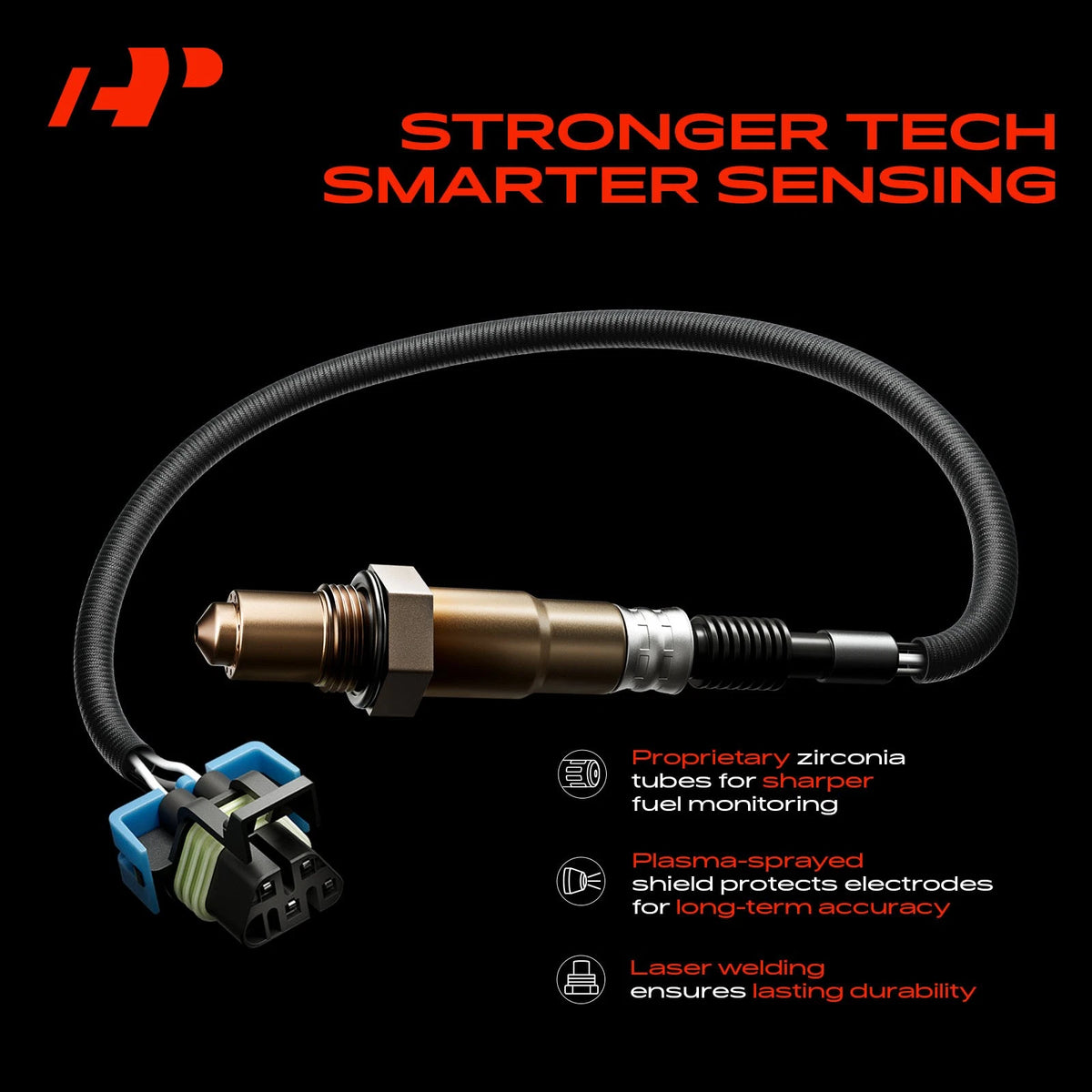 2X O2 Oxygen Sensor for Chevy Cruze, Sonic (2011–2015) 55568696, 55572215, 250-24648