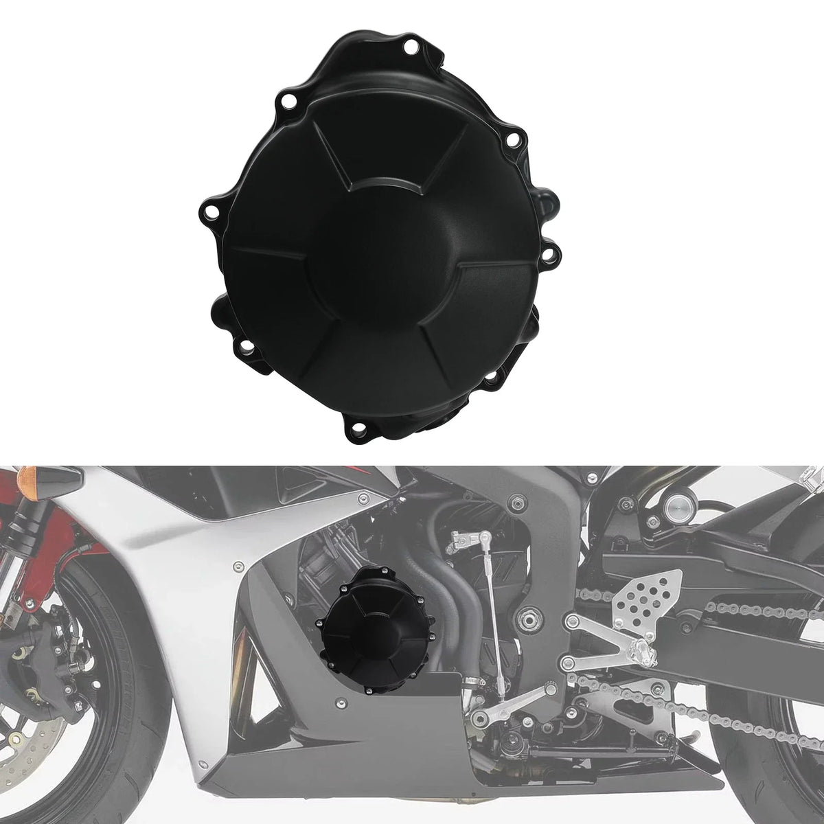 Left Engine Stator Cover for Honda CBR600RR (2007–2025)