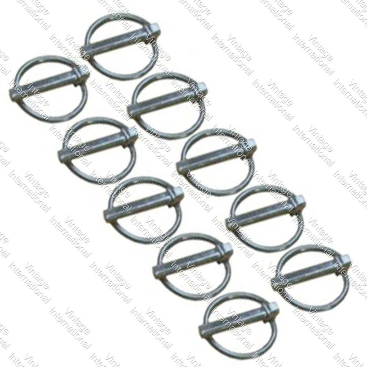 Set of 10 Lynch Pins for JCB Mechanical Shovel