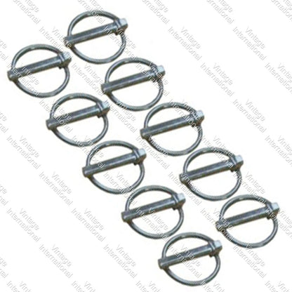 Set of 10 Lynch Pins for JCB Mechanical Shovel