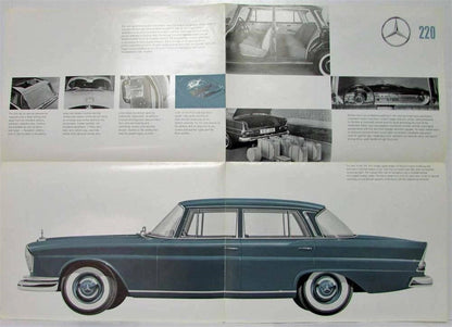 Sales Brochure for Mercedes-Benz 220 (1961)