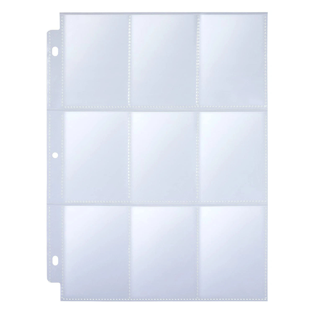 36 Pack 9 Pocket Page Protectors for Trading Cards (Holds 324 Cards)