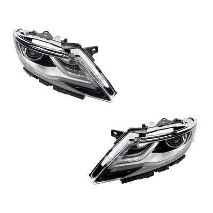 2Pcs Headlamp for Lincoln MKC (2015–2019) HID w/LED FO2518125 FO2519125