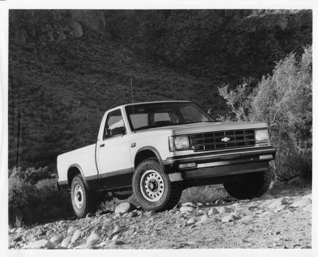 Press Photo for Chevrolet S-10 Pickup (1985)