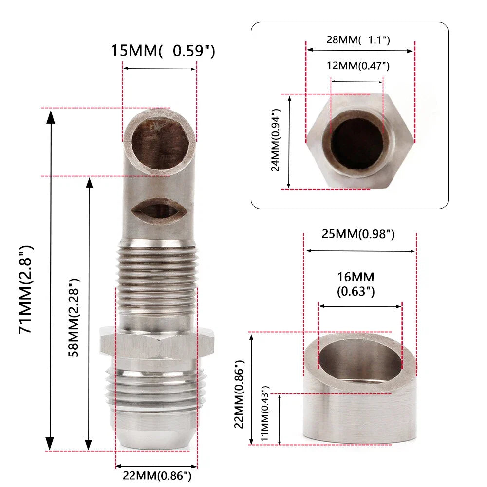 E-VAC Scavenger Kit for Universal Fit (Stainless Steel T304)