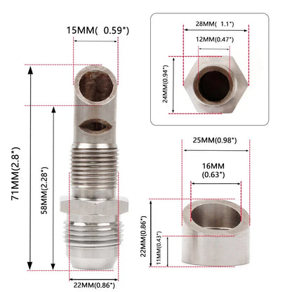 E-VAC Scavenger Kit for Universal Fit (Stainless Steel T304)