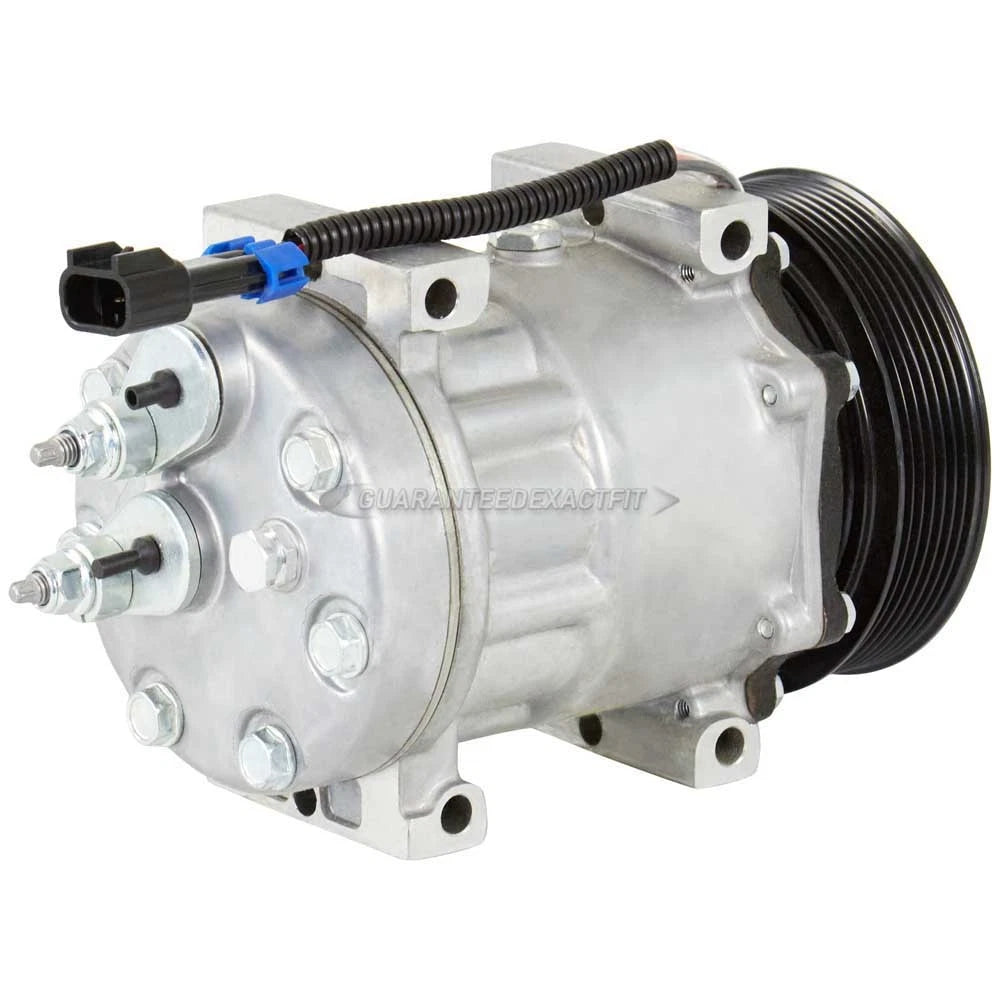 AC Compressor & A/C Clutch for Kenworth (Replaces 60-04323NA, 14SD4577NEW)