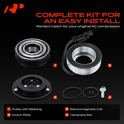 A/C Compressor Clutch Kit for Chevrolet Cruze (2012–2016)