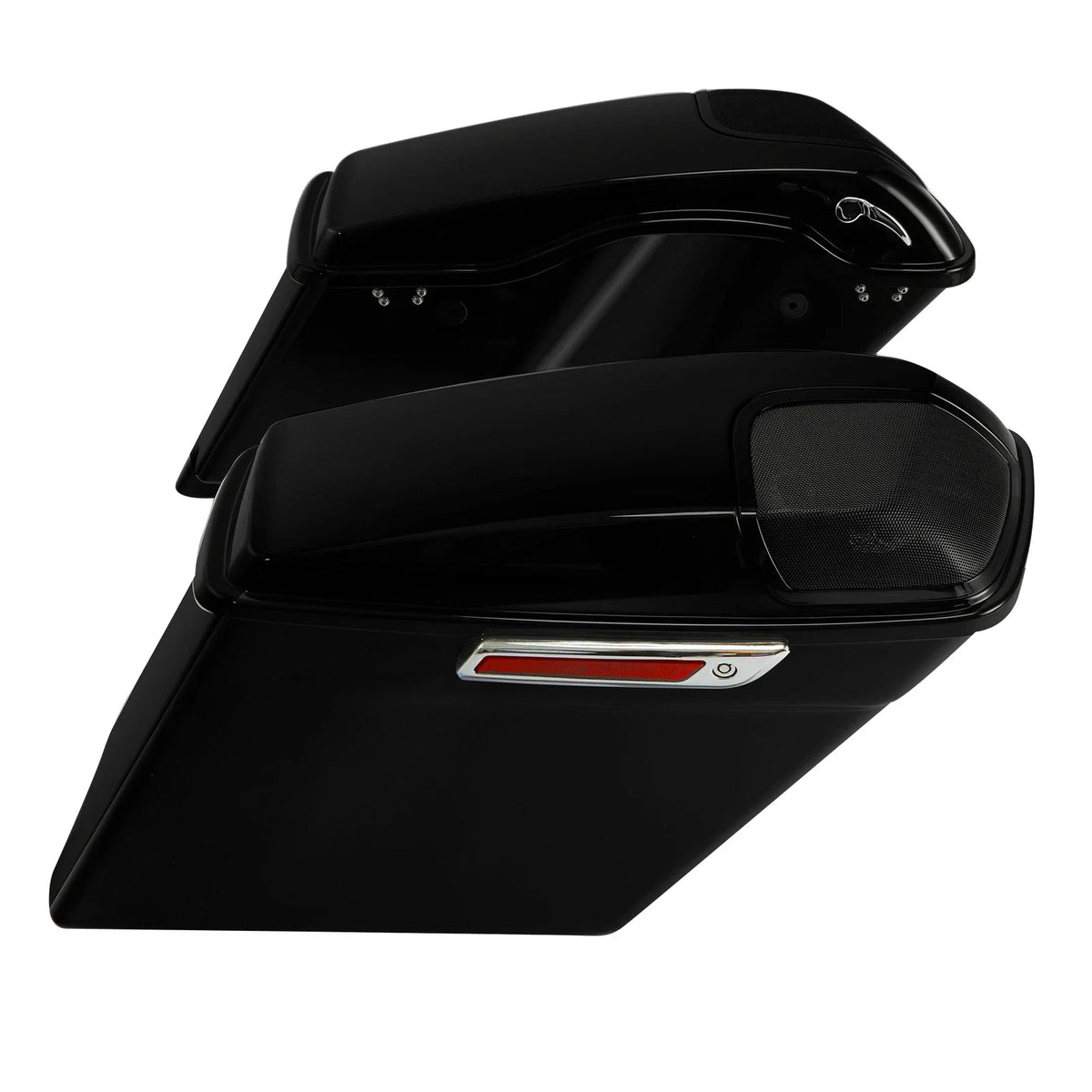 5" Extended Saddlebags for Harley Touring (2014–2023) - 5x7" Speaker Lid