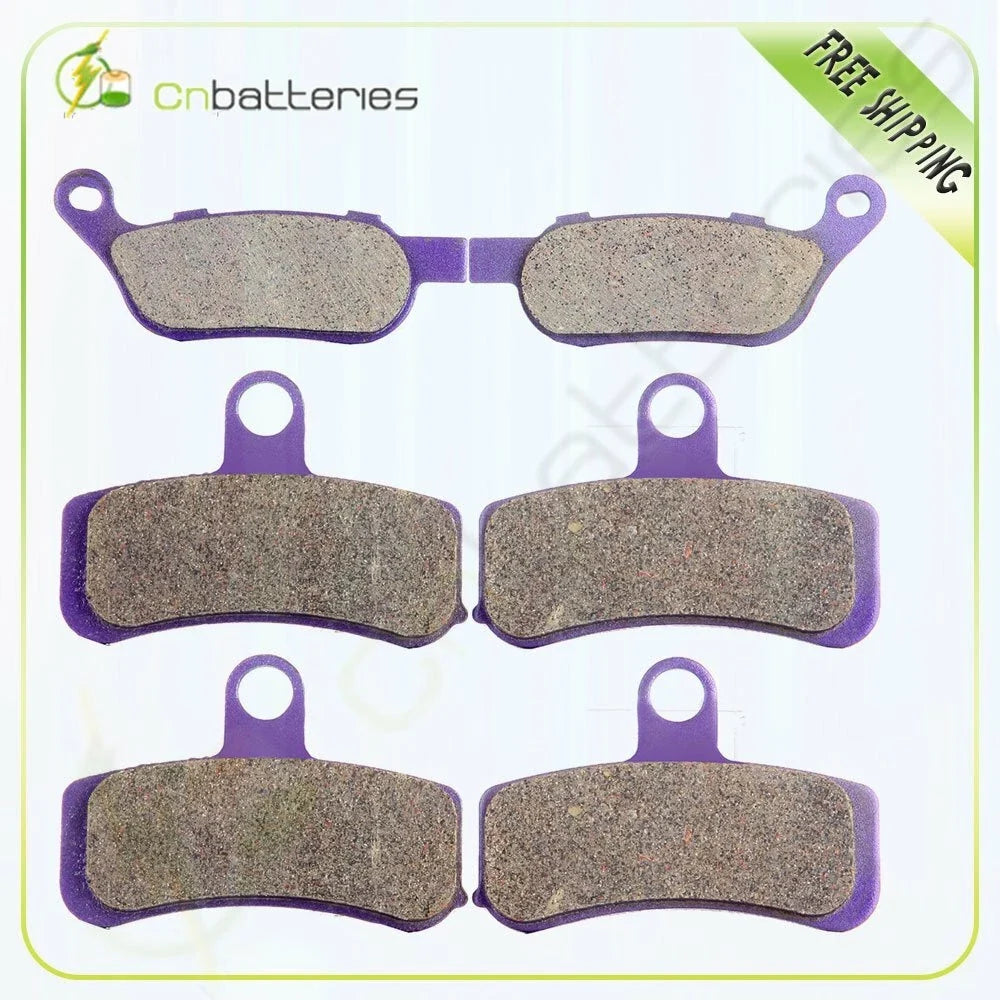 Front and Rear Brake Pads for Harley-Davidson FXCWC Rocker C (2008–2011)