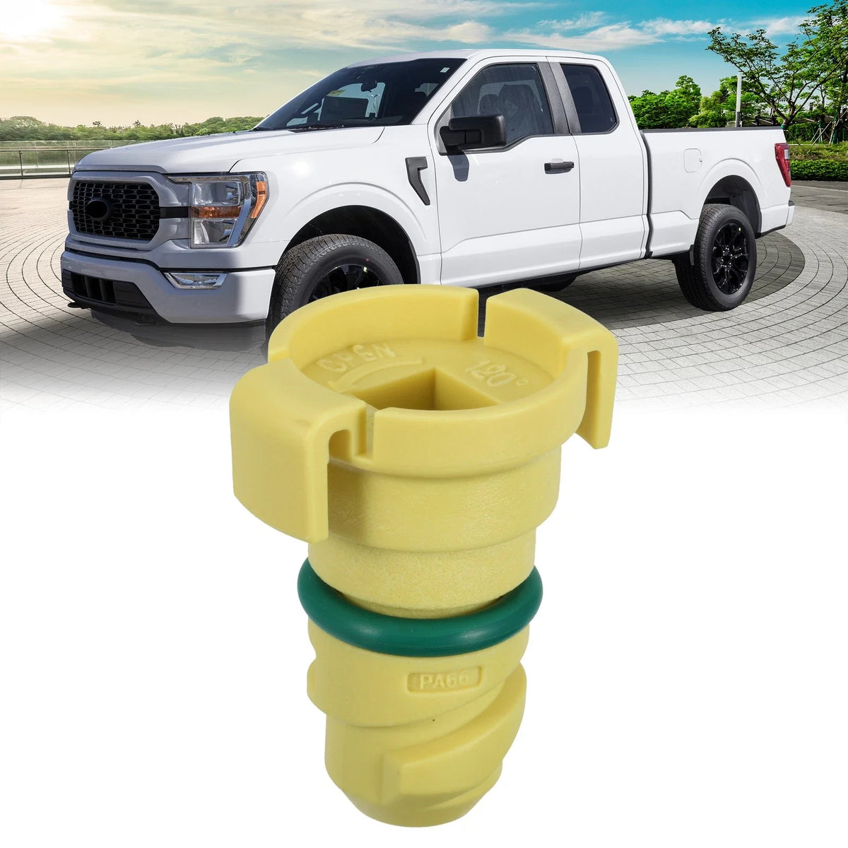 6pcs ABS Engine Oil Drain Plug for Ford F150 (2015–2021) FT4Z-6730-A BC3Z-6730-A