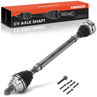 Front Right CV Axle Assembly for VW Jetta Passat Golf CC Eos Audi A3 (1700-519164, AD-8127)