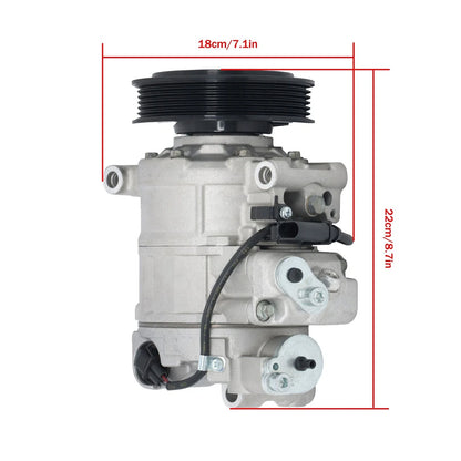 A/C Compressor with Clutch for Audi Q5 (2009–2012)