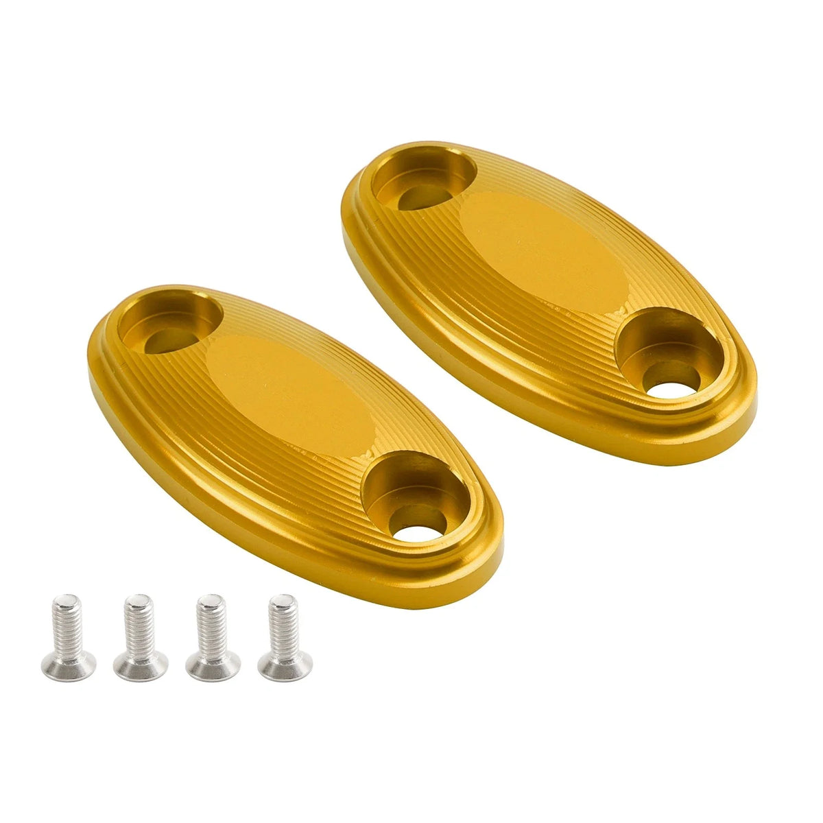CNC Aluminum Gold Mirror Block Off Plates for Honda CBR500R CBR600RR (2013–2020) #8