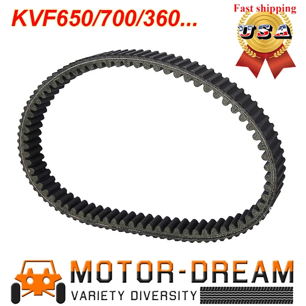 Drive Belt for Kawasaki Prairie 700 KVF700A KVF700B (2004–2006)