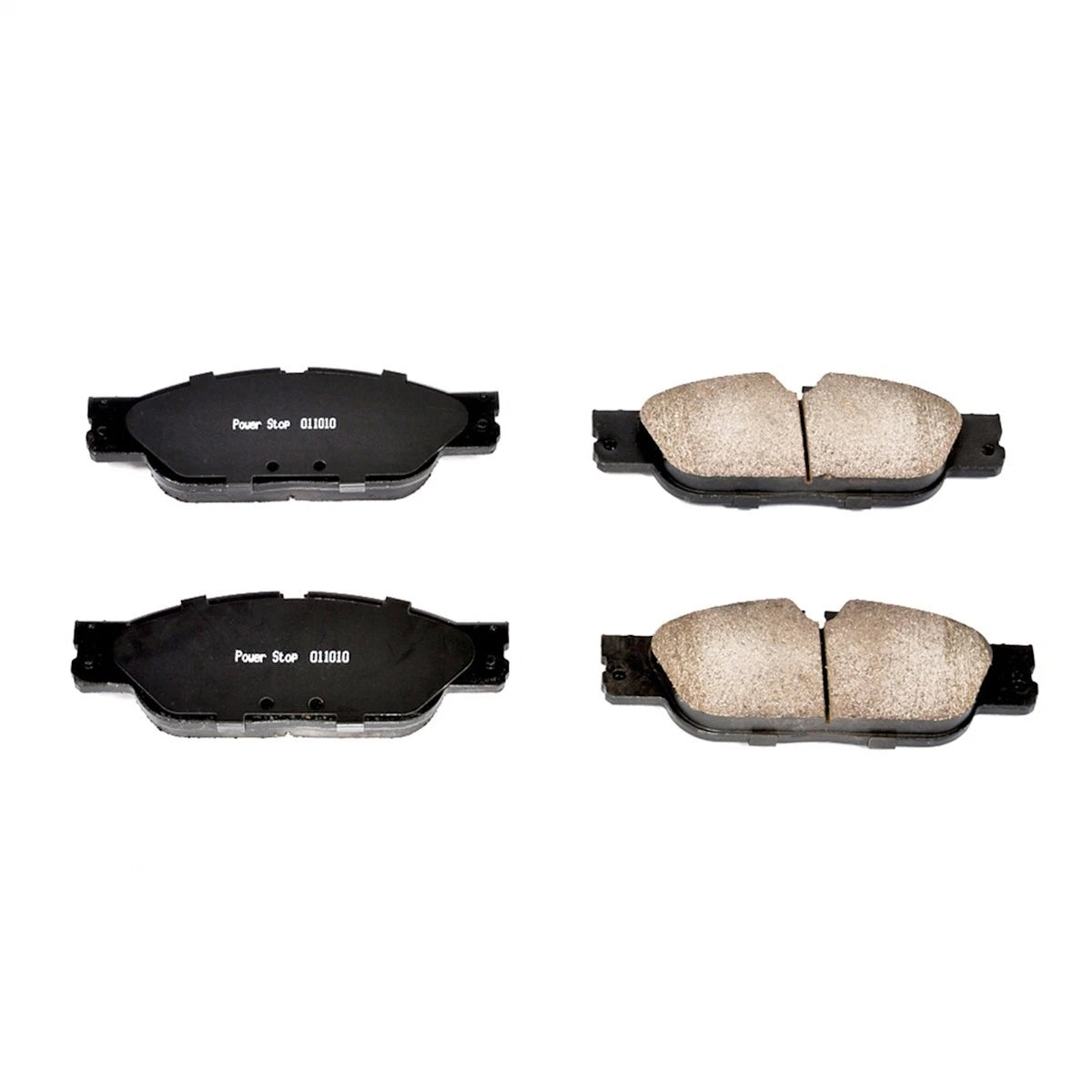 2X Powerstop Brake Pad Set Front for Jaguar Vanden Plas XJ8 (2003–2005) 16-1065