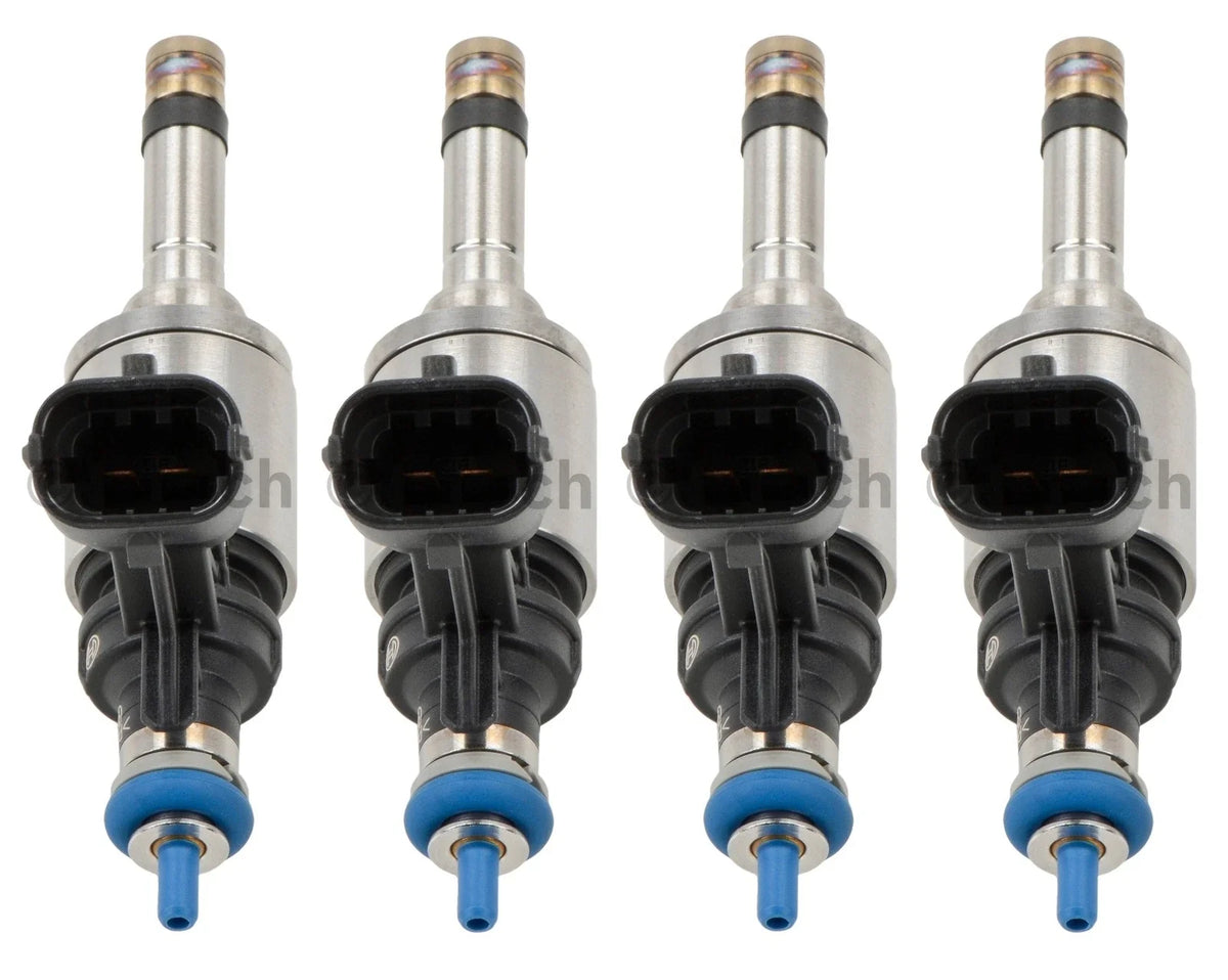 Set of 4 Bosch Fuel High Pressure Injectors for Buick Chevrolet Saab Saturn (L4)