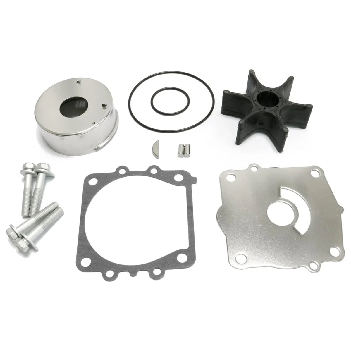Marine Water Pump Impeller Kit for Yamaha Outboard (Replaces 68V-W0078-00-00, 18-3442)