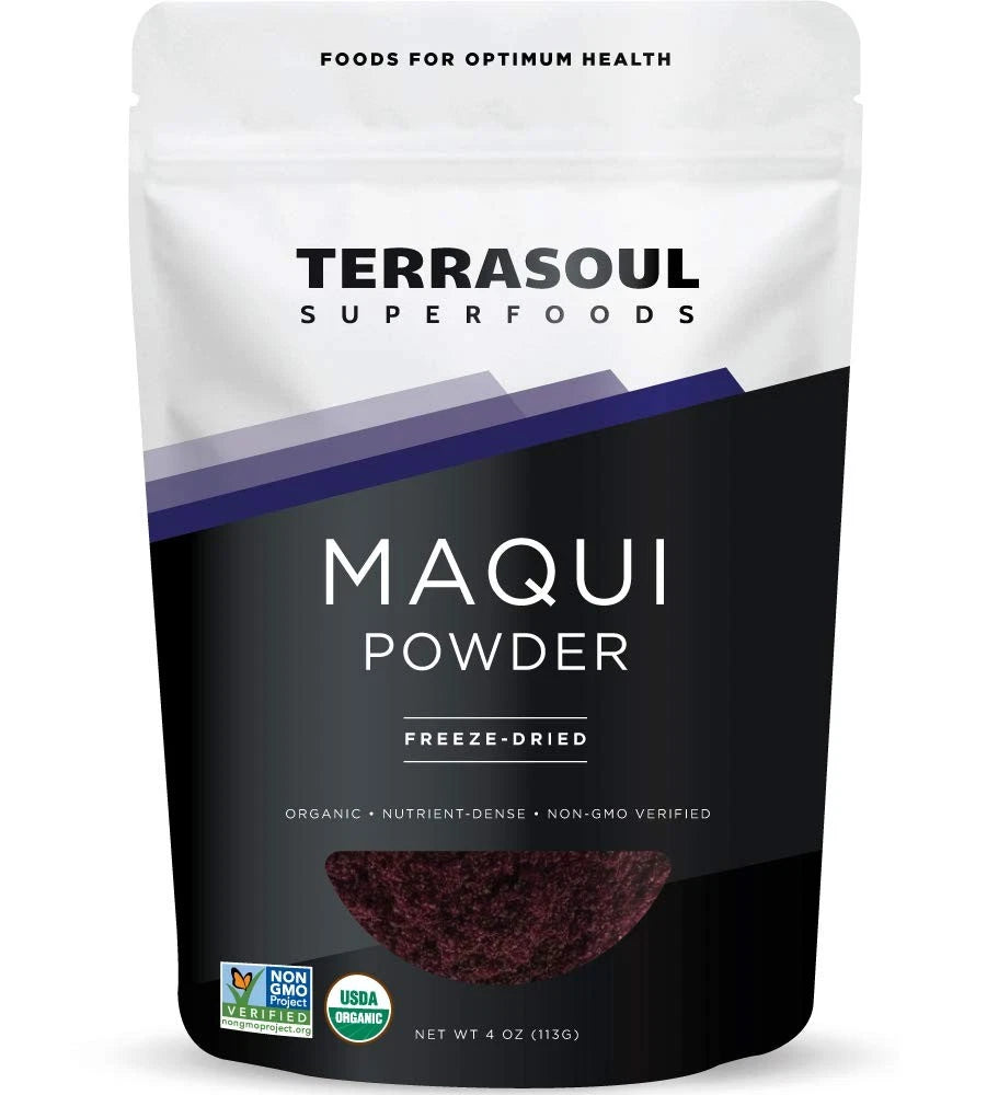 Organic Maqui Berry Powder 4 Oz - Freeze-Dried