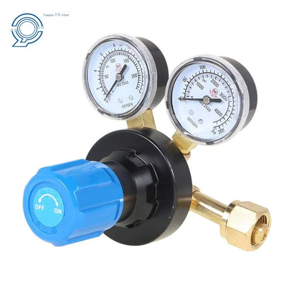 Oxygen Regulator Welding Gas Gauges CGA540 for Welding Equipment (N/A)