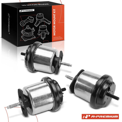 3X Engine Motor & Transmission Mount for GMC Acadia (2007–2008) 15934594, 25857745, A5499HY