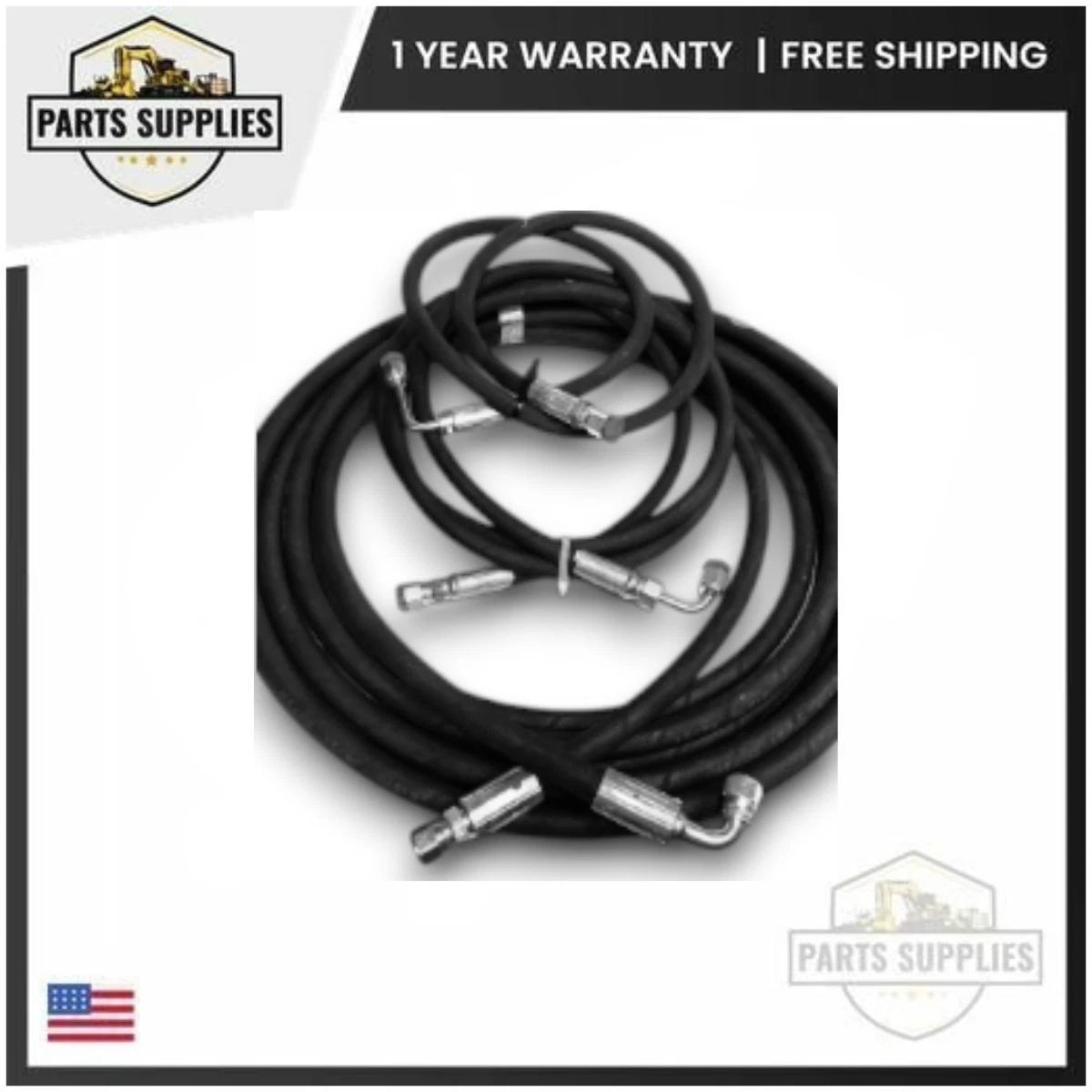 Set of 3 Hydraulic Hose for BendPak MX-10CX MX-10ACX