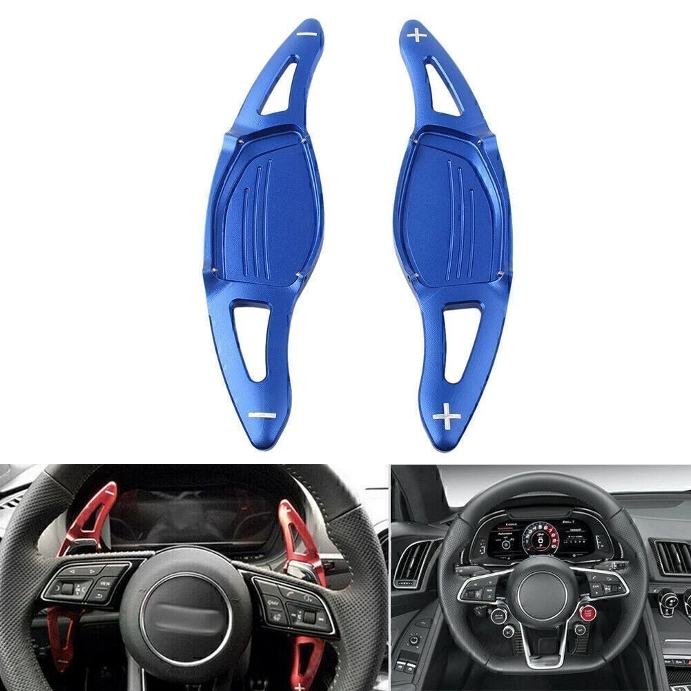 Steering Wheel Shift Paddle Shifter Extension for Audi R8 RS3 RS4 RS5 TT