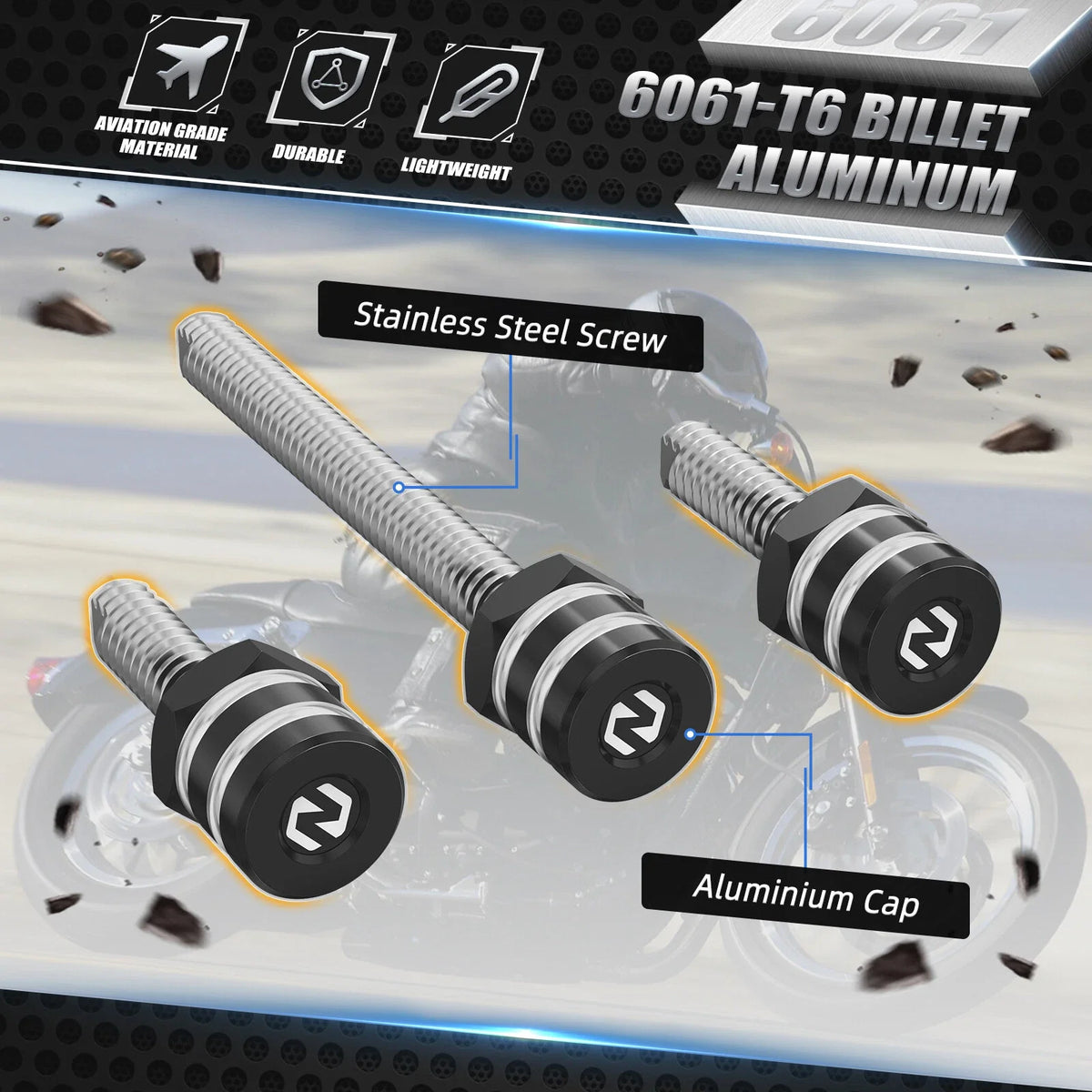 Fairing Windshield Mounting Spikes for Harley Street Glide Special (2017–2023)
