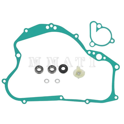 Water Pump Rebuild Kit for Suzuki RM125 (2001–2006) - Impeller, Shaft, Bearing