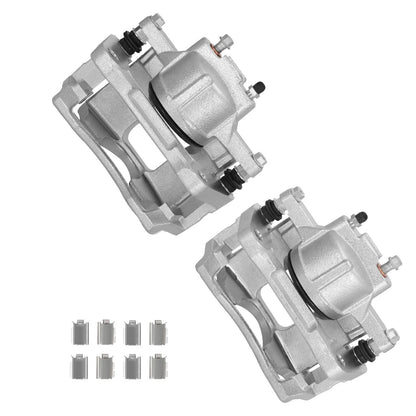 2X Brake Calipers w/ Bracket for Chrysler Town & Country Dodge Jeep Ram