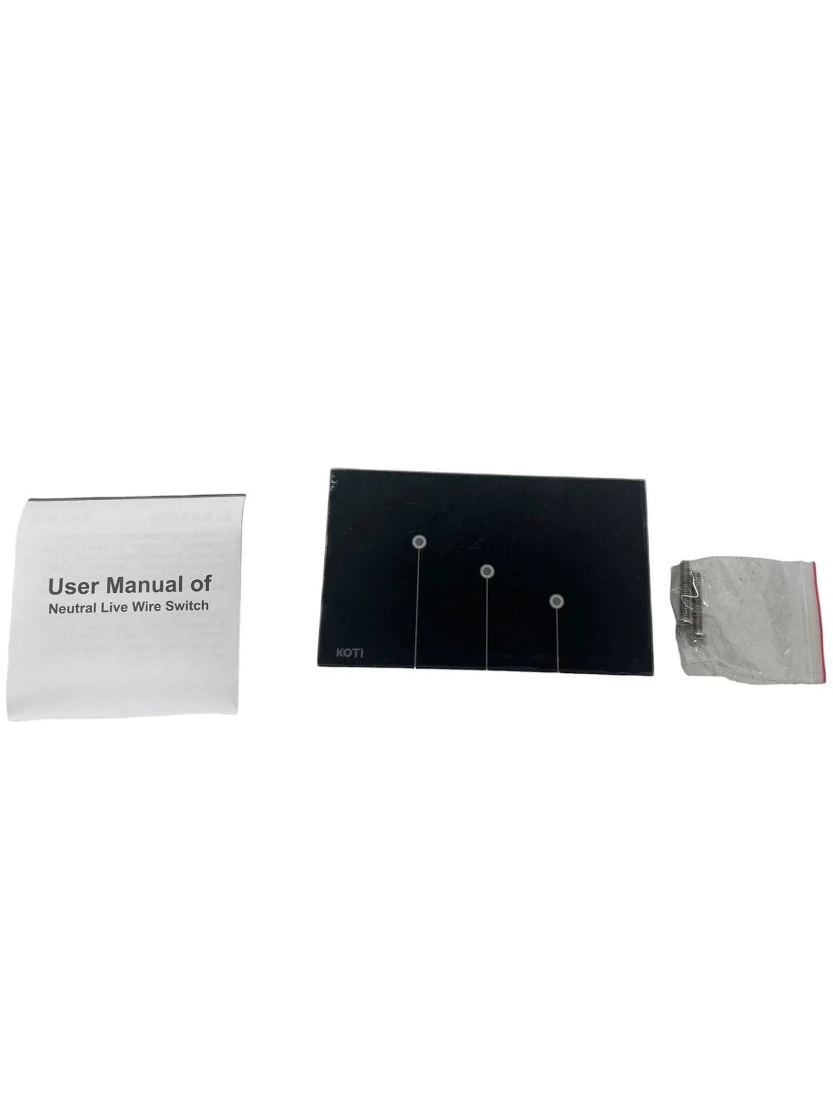 Koti 3 Gang Light Switch AC100 240V 50-60Hz for