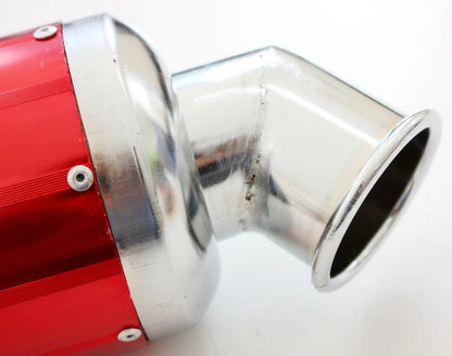 460mm Red Alloy Exhaust Muffler for 150cc 250cc Pit Quad Dirt Bike ATV