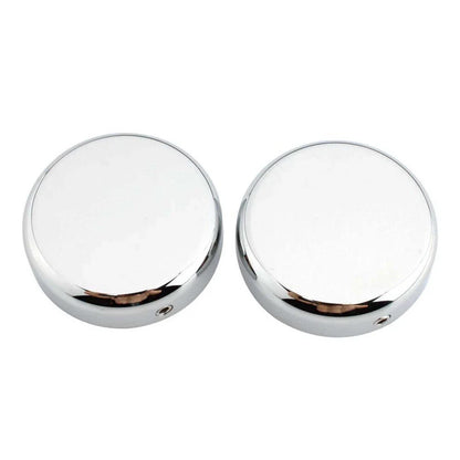 Chrome Upper Fork Stem Nut Cap Cover for Harley Street Bob Breakout Dyna Softail (2018–2023)