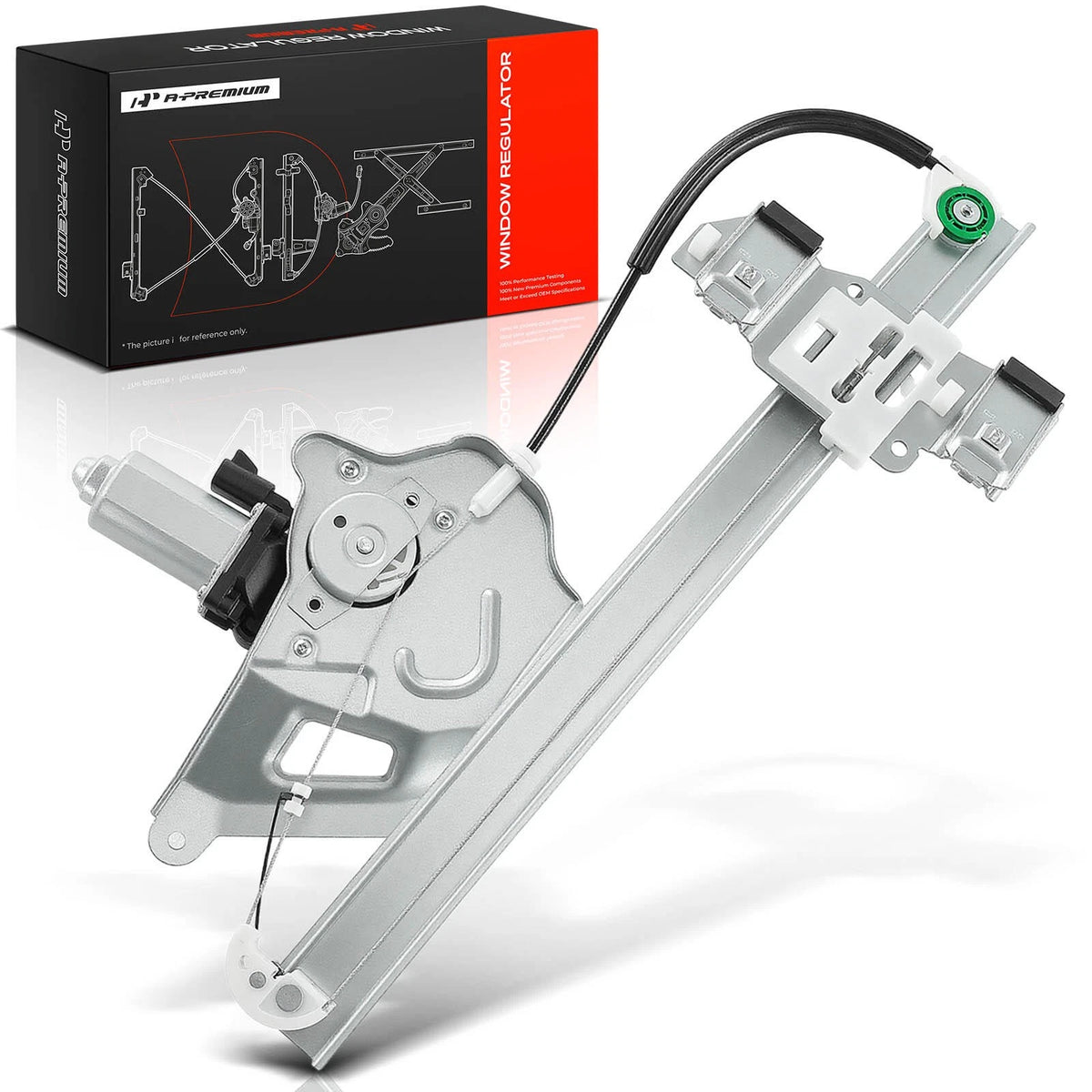 Power Window Regulator with Motor for Buick LeSabre (25713422, 25750513, 25769928, 741-762)