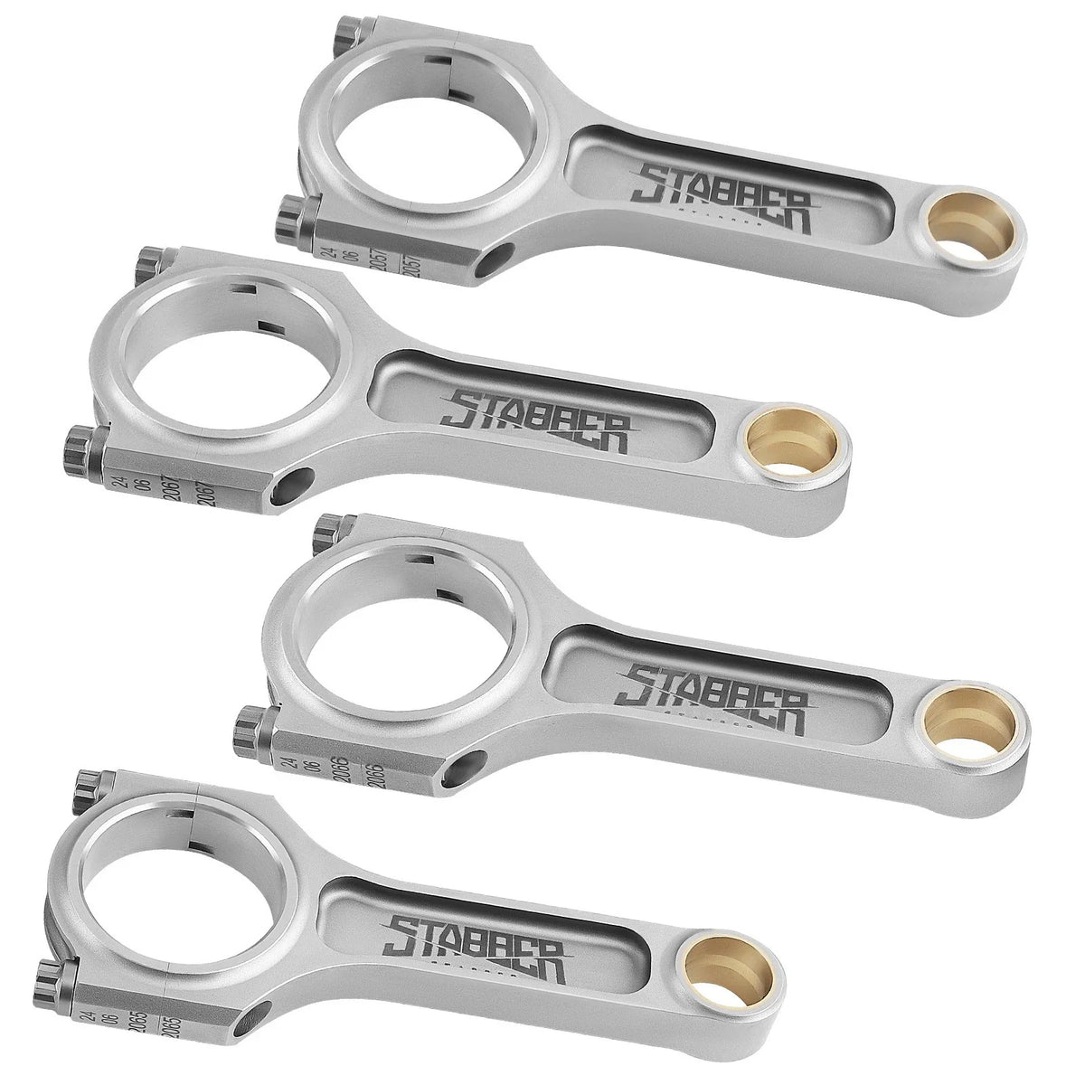 4X Forged Connecting Rods for Nissan CA18DET CA18DE (600HP, 9000RPM, 133mm)