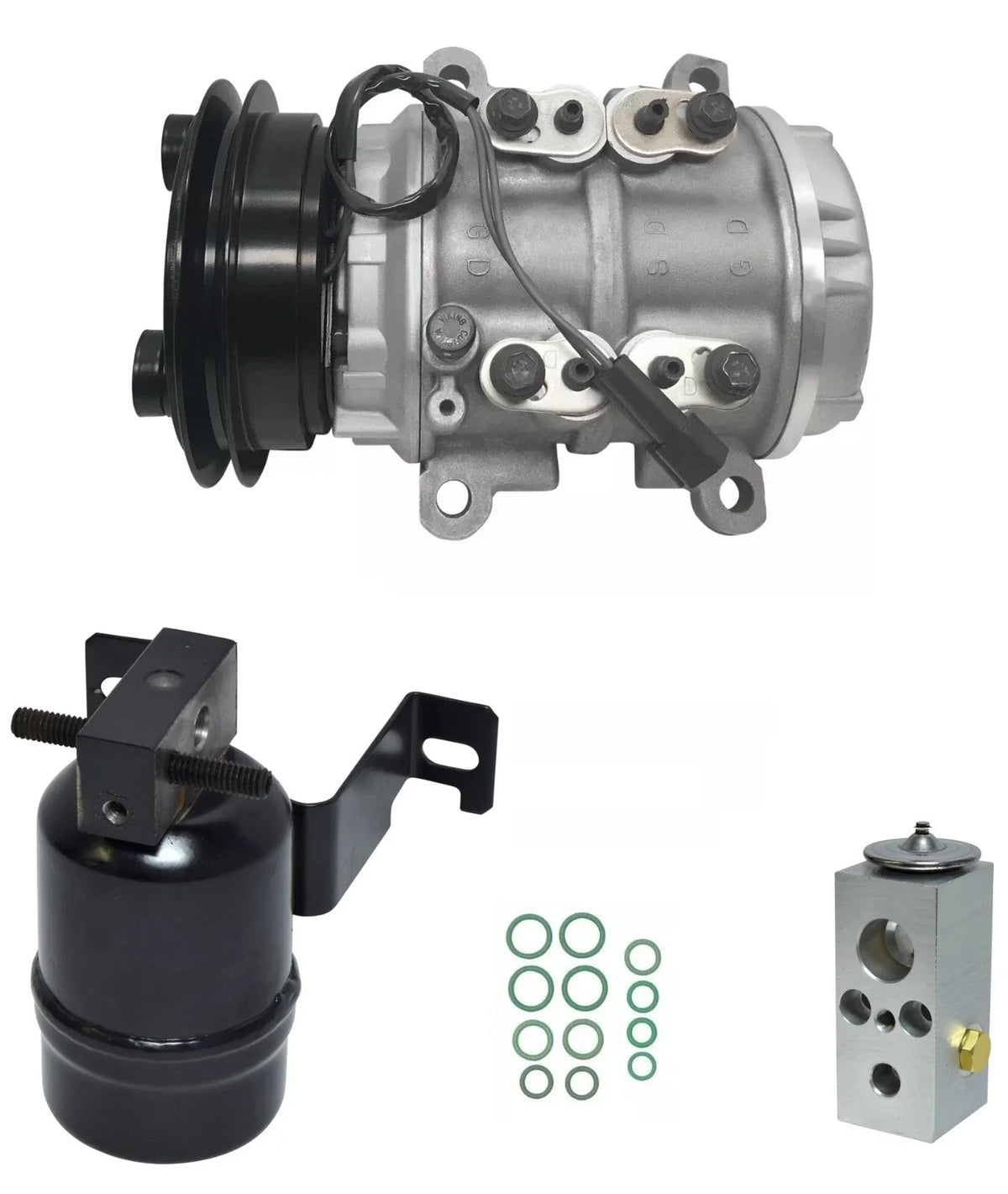 AC Compressor Kit Replacement for Plymouth Voyager 2.2L (1989–1990)