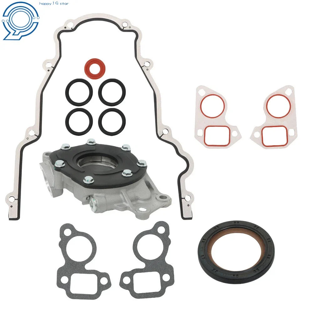 Oil Pump with Timing Chain Kit for Chevrolet GM 4.8L 5.3L 6.0L