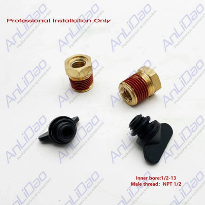 2Pcs Exhaust Manifold Drain Plug Kit for Volvo Penta 4.3-8.2L (479956, 19215)