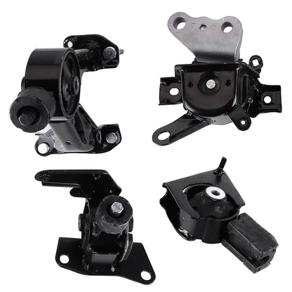 Set of 4 Engine Motor & Transmission Mounts for Toyota Corolla (2009–2013) SEAB-ABM822, A62022, 62039, 9390, EM-9390