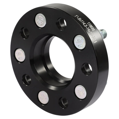 Set of 4 Hubcentric Wheel Spacers 1 Inch for Ford Mustang (2015–2025)