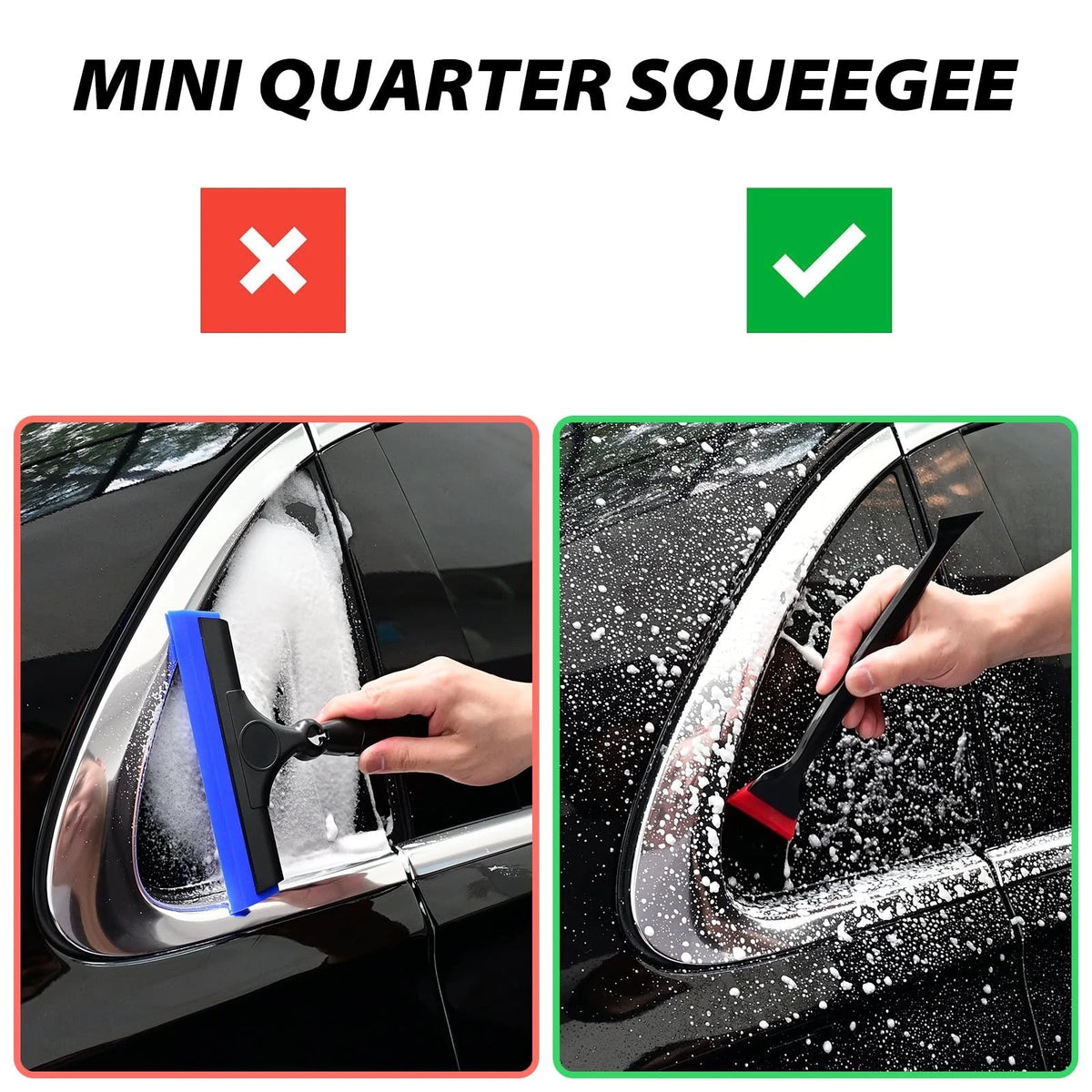 2X Dual Head Window Tint Tool for Tucking & Quarter Small