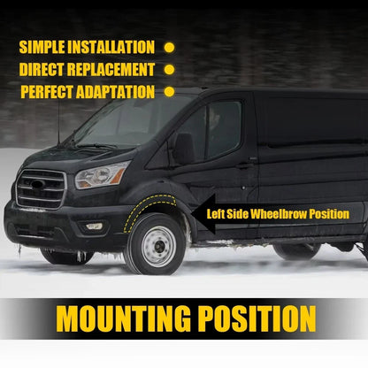 Left Front Flare Fender Trim Molding LH for Ford Transit 150 250 350 (2015–2024)